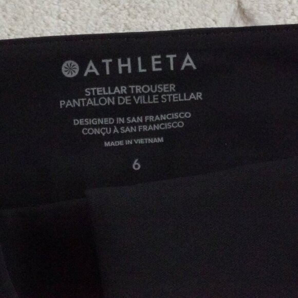 Athleta Black Women's Pants - Picture 3 of 10